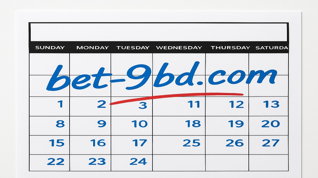 9bd শুক্রবার পুনরায় যোগানোর বোনাস, সর্বোচ্চ ২০,০০০ টাকা পর্যন্ত ৫০% বোনাস।